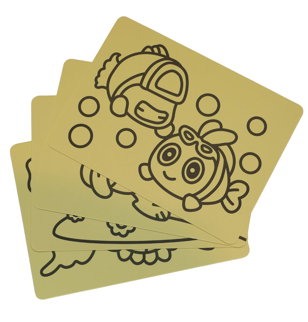 A5 Sand Art Cards